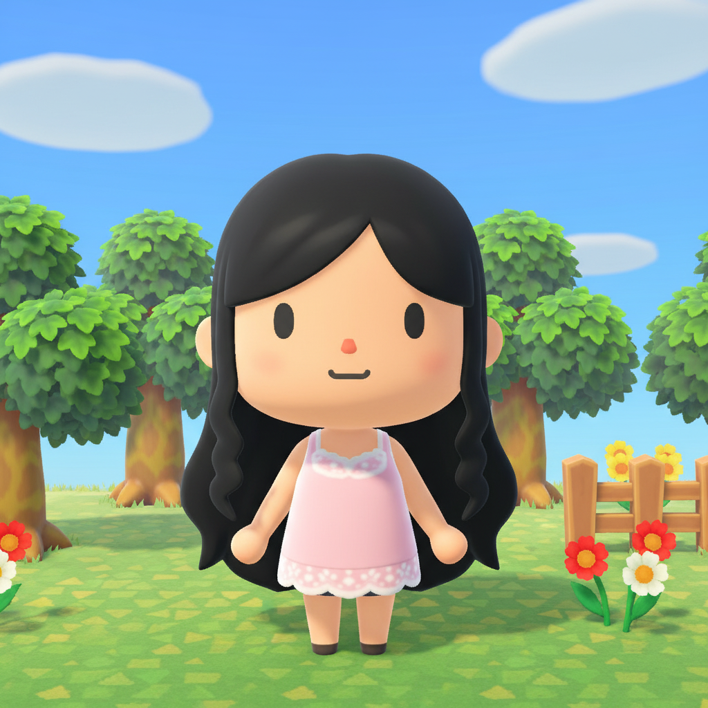 동물의 숲 스타일